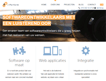 Tablet Screenshot of iperform.nl